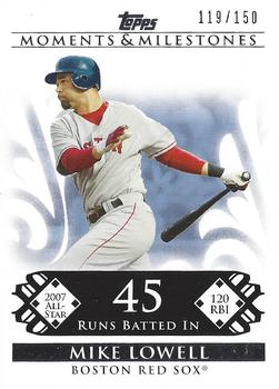 2008 Topps Moments & Milestones #102-45 Mike Lowell Front