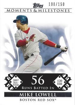 2008 Topps Moments & Milestones #102-56 Mike Lowell Front
