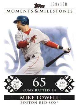 2008 Topps Moments & Milestones #102-65 Mike Lowell Front