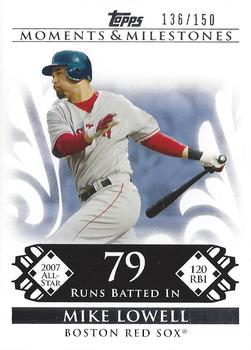 2008 Topps Moments & Milestones #102-79 Mike Lowell Front