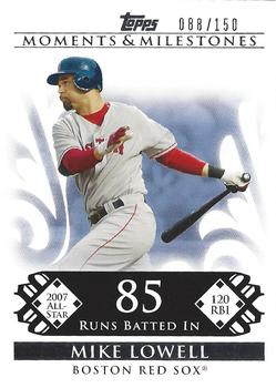 2008 Topps Moments & Milestones #102-85 Mike Lowell Front