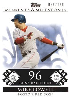 2008 Topps Moments & Milestones #102-96 Mike Lowell Front