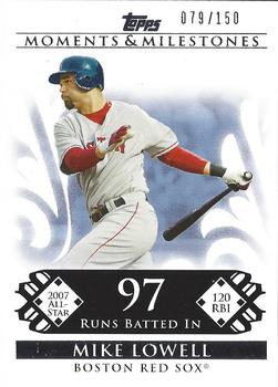 2008 Topps Moments & Milestones #102-97 Mike Lowell Front