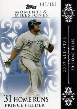 2008 Topps Moments & Milestones #131-31 Prince Fielder Front