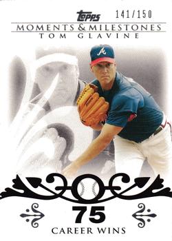 2008 Topps Moments & Milestones #137-75 Tom Glavine Front
