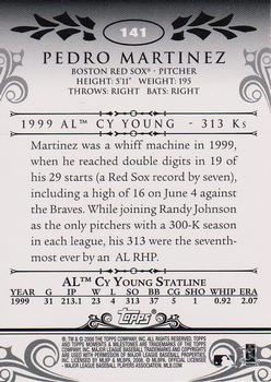 2008 Topps Moments & Milestones #141-119 Pedro Martinez Back