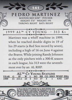 2008 Topps Moments & Milestones #141-121 Pedro Martinez Back