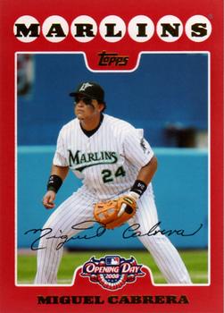 2008 Topps Opening Day #10 Miguel Cabrera Front