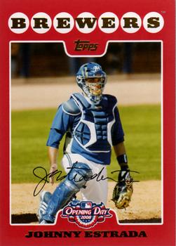 2008 Topps Opening Day #61 Johnny Estrada Front