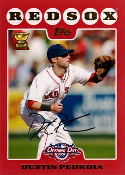 2008 Topps Opening Day #103 Dustin Pedroia Front