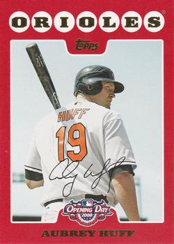 2008 Topps Opening Day #123 Aubrey Huff Front