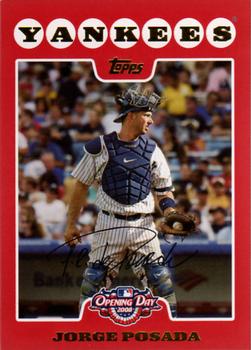 2008 Topps Opening Day #130 Jorge Posada Front