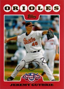 2008 Topps Opening Day #136 Jeremy Guthrie Front