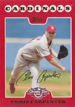 2008 Topps Opening Day #151 Chris Carpenter Front