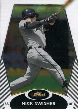 2008 Finest #49 Nick Swisher Front