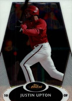 2008 Finest #2 Justin Upton Front