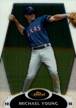 2008 Finest #102 Michael Young Front