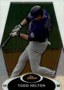 2008 Finest #122 Todd Helton Front