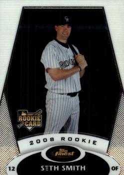 2008 Finest #139 Seth Smith Front