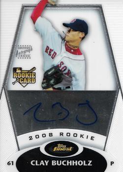 2008 Finest #160 Clay Buchholz Front