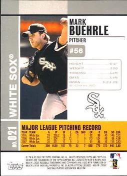 2008 Topps Co-Signers #021 Mark Buehrle Back