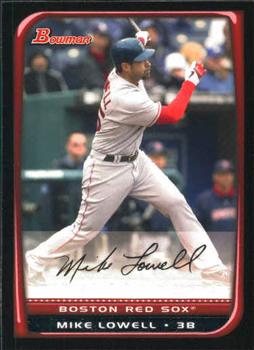 2008 Bowman #121 Mike Lowell Front