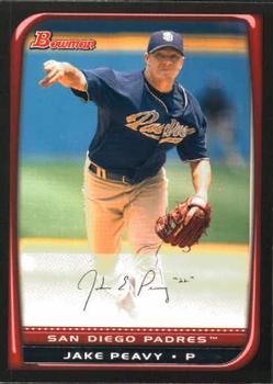 2008 Bowman #175 Jake Peavy Front