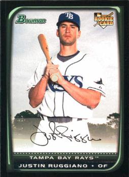 2008 Bowman #202 Justin Ruggiano Front