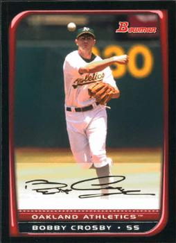 2008 Bowman #92 Bobby Crosby Front