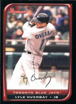 2008 Bowman #98 Lyle Overbay Front