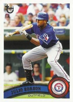 2011 Topps - Throwback #8 Julio Borbon Front