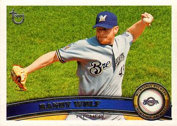 2011 Topps - Throwback #14 Randy Wolf Front