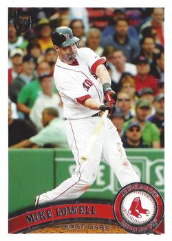 2011 Topps - Throwback #123 Mike Lowell Front