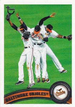 2011 Topps - Throwback #152 Baltimore Orioles Front