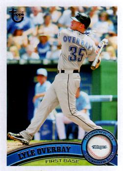 2011 Topps - Throwback #172 Lyle Overbay Front