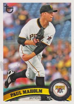 2011 Topps - Throwback #180 Paul Maholm Front