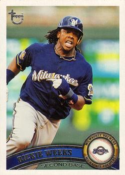 2011 Topps - Throwback #266 Rickie Weeks Front