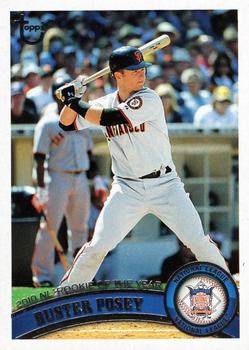 2011 Topps - Throwback #282 Buster Posey Front