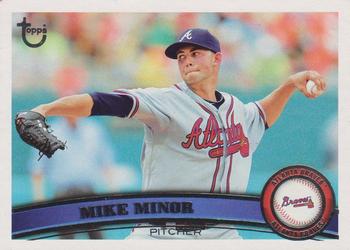 2011 Topps - Throwback #478 Mike Minor Front