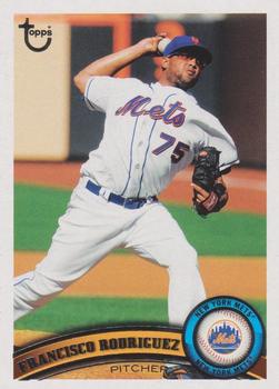2011 Topps - Throwback #486 Francisco Rodriguez Front