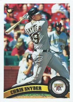 2011 Topps - Throwback #487 Chris Snyder Front