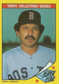 1986 Topps Baseball Champion Superstars #1 Tony Armas Front