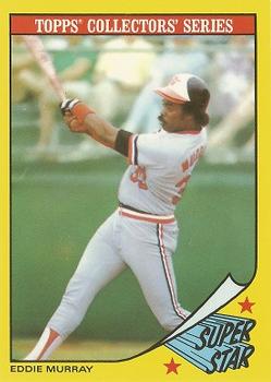 1986 Topps Baseball Champion Superstars #24 Eddie Murray Front