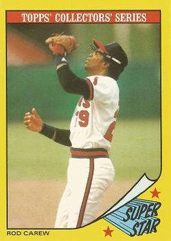 1986 Topps Baseball Champion Superstars #6 Rod Carew Front