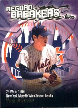2003 Topps - Record Breakers (Series One) #RB-TS Tom Seaver Front