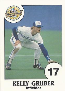 1990 Toronto Blue Jays Fire Safety #NNO Kelly Gruber Front
