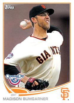 2013 Topps Opening Day #157 Madison Bumgarner Front