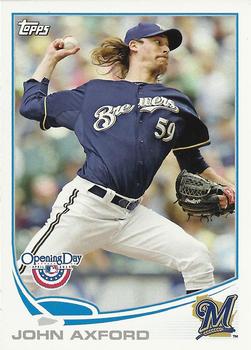 2013 Topps Opening Day #17 John Axford Front