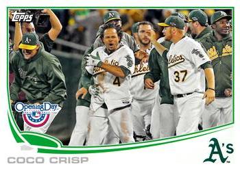 2013 Topps Opening Day #188 Coco Crisp Front