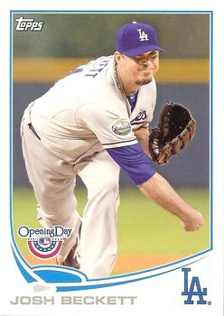 2013 Topps Opening Day #192 Josh Beckett Front